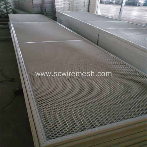 Aluminium Expanded Metal Mesh as Building Decoration